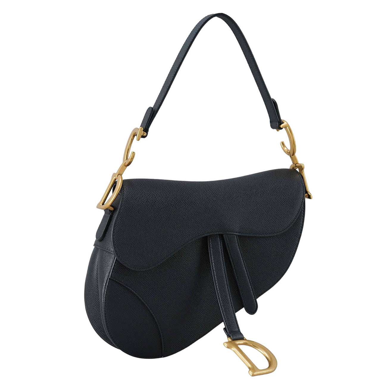 CHRISTIAN DIOR(USED)크리스찬디올 카프스킨 새들 백